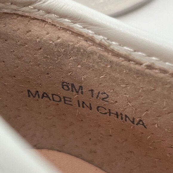 Kate Spade White Sequin Cat Slip-On Sneakers | Size 6.5 - Picture 9 of 12